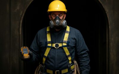 Essential safety equipment used in confined space: gear that saves lives.
