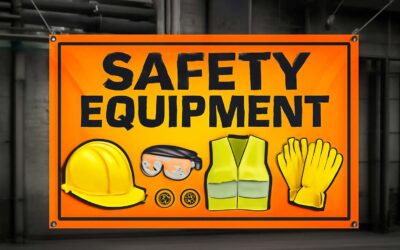 Standout safety with a safety equipment banner that communicates risk at a glance
