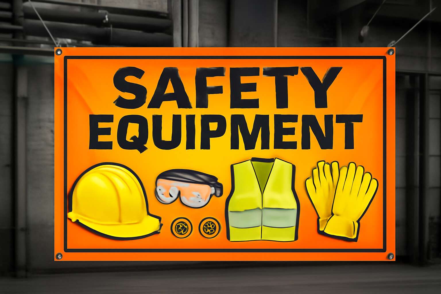 safety equipment banner