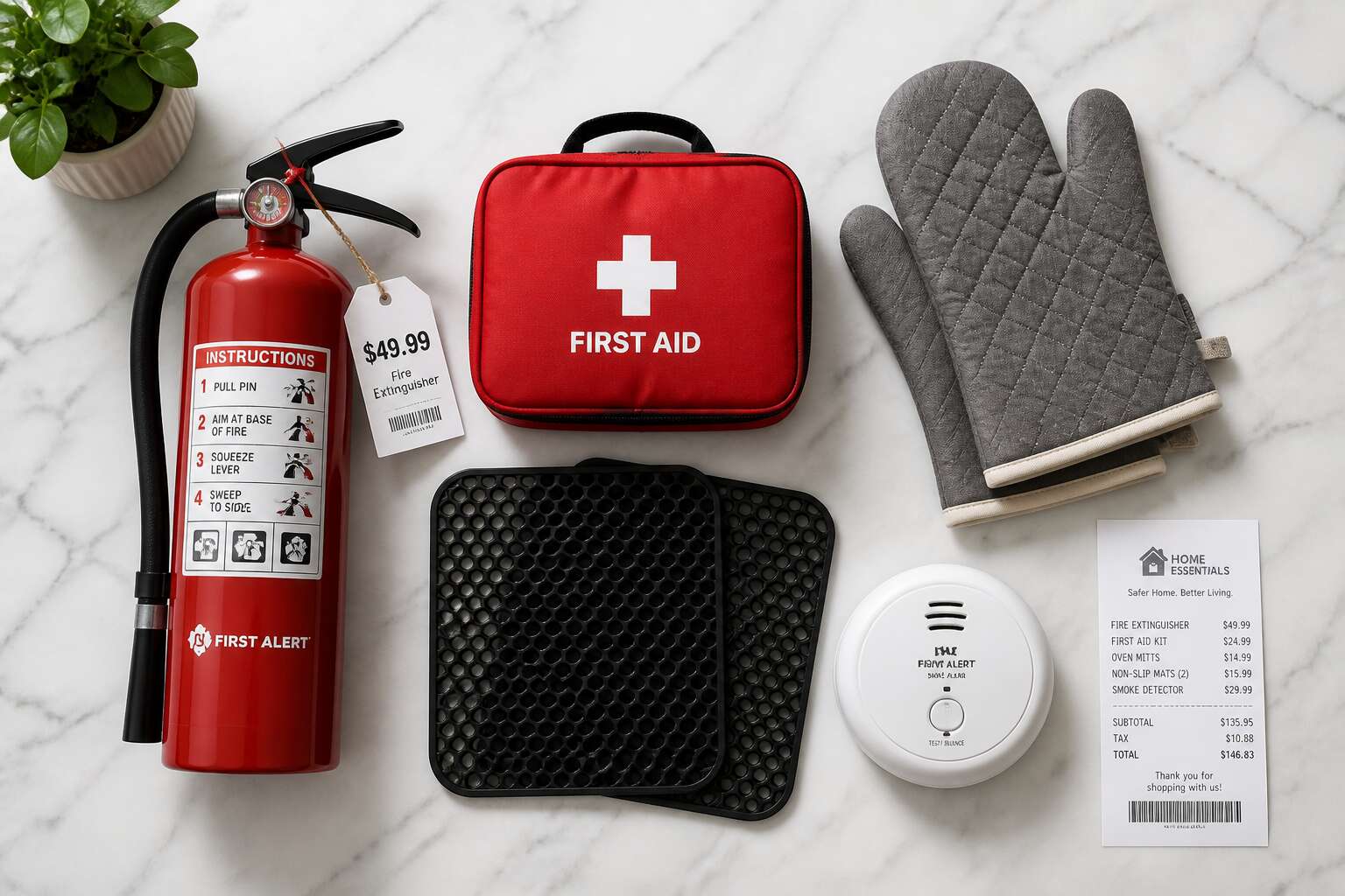 kitchen safety equipment cost