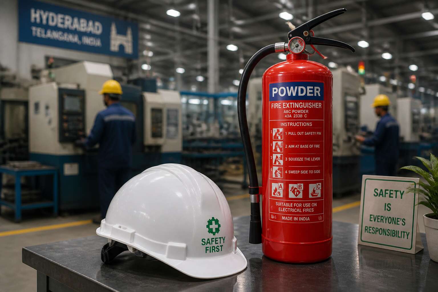 fire safety equipment manufacturers in hyderabad